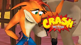 CRASH TAG TEAM RACING (PS2) #8 - Gameplay com o Crunch e com o Crash Bandicoot! (PT-BR)