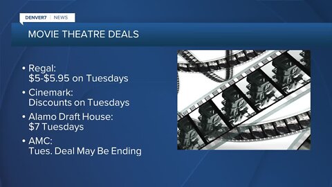 Tuesday theater discounts
