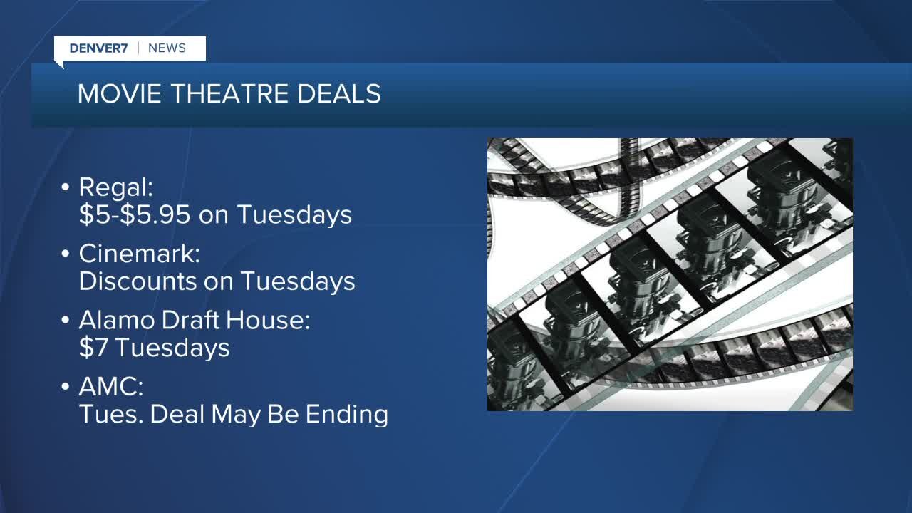 Tuesday theater discounts