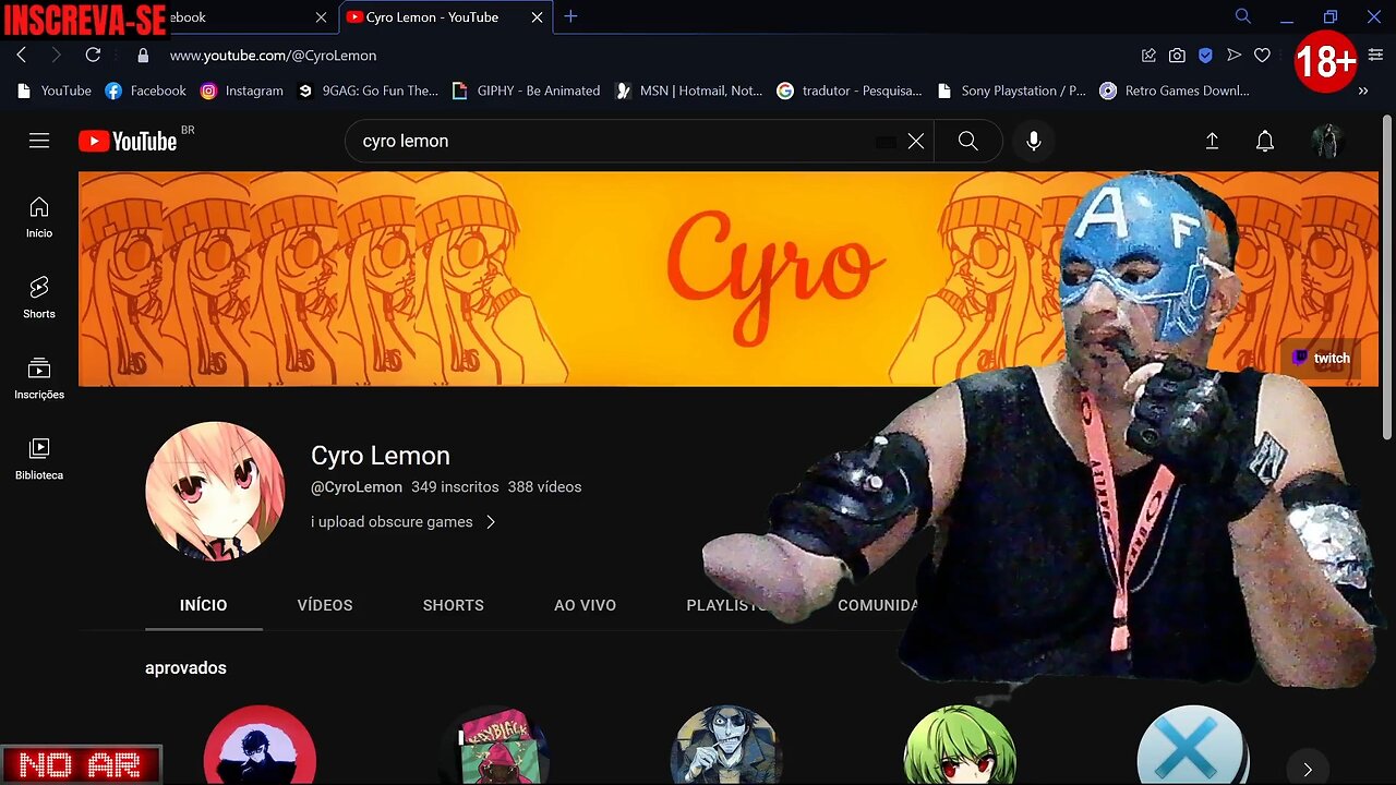 FAKE LIVE com Cyro Lemon + Deception (série games)