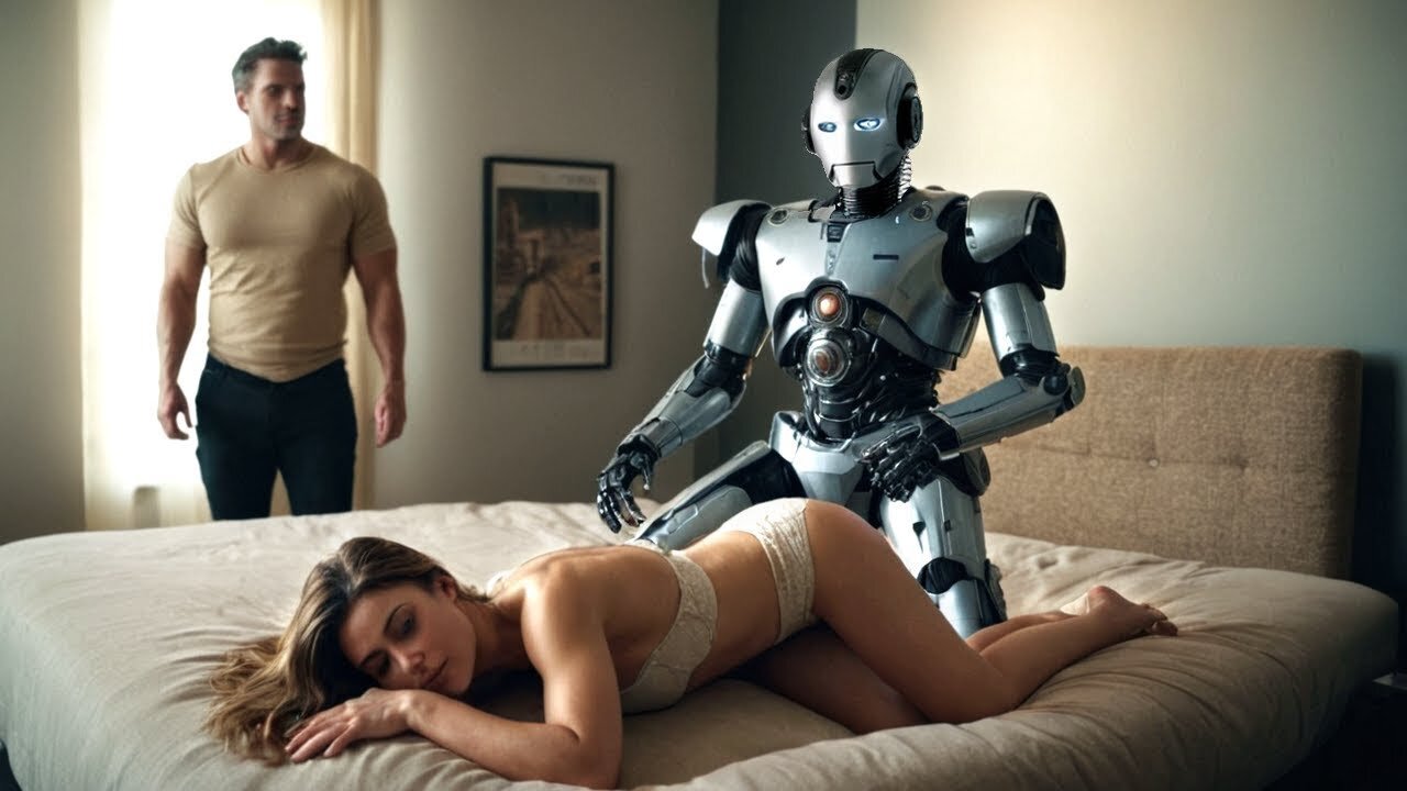 Domestic Robot Helper Finishes Off Husband To Use His Wife