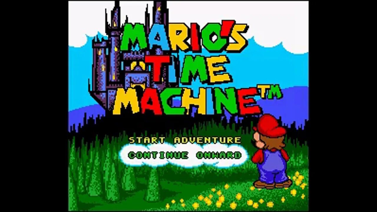 [SNES] Mario's Time Machine (Prototype) gameplay (hiddenpalace.org)