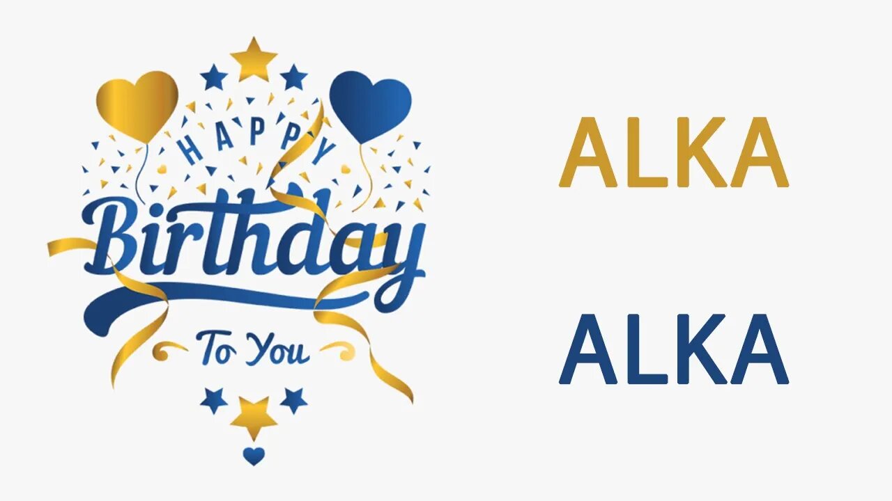 Happy Birthday to Alka - Hindi Birthday Wish From Birthday Bash