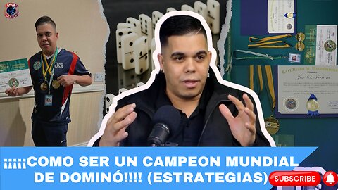 DETALLES SOBRE CÓMO SE CONVIRTIO EN EL CAMPEON MULDIAL DE DOMINÓ 2023.