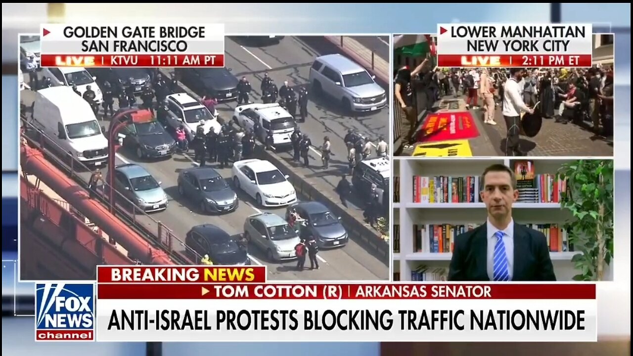 Sen Tom Cotton: End This Nonsense Of Criminals Blocking Traffic!