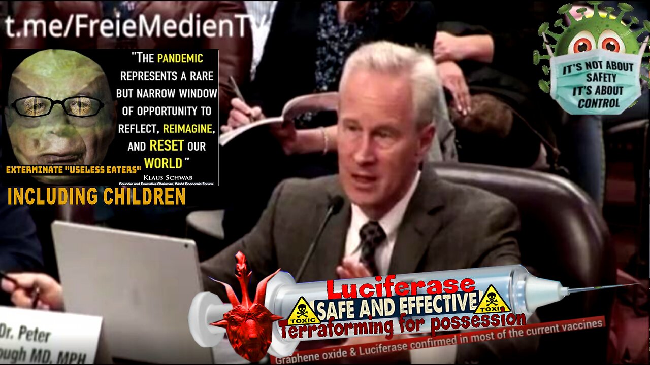 Dr. Peter McCullough - He testifies under oath that mRNA injection kills children! links in descript