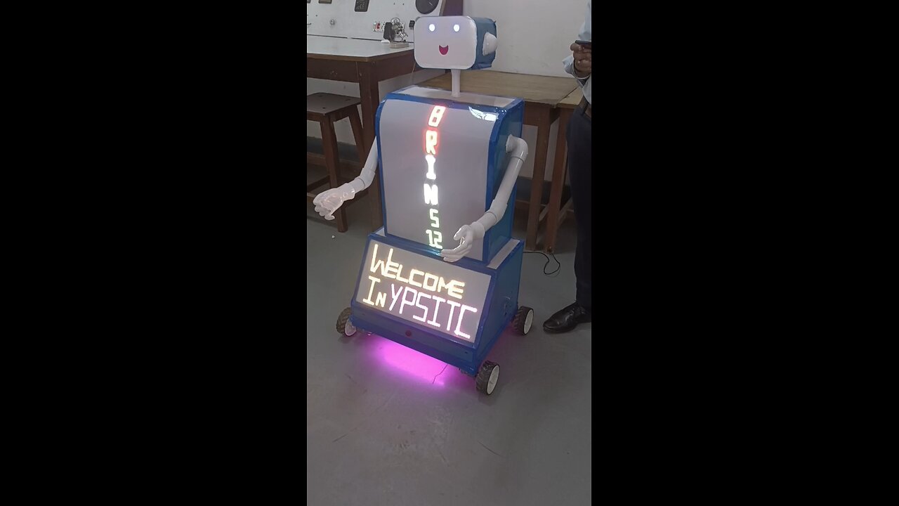 amazing robot designed by ITI students at kanpur