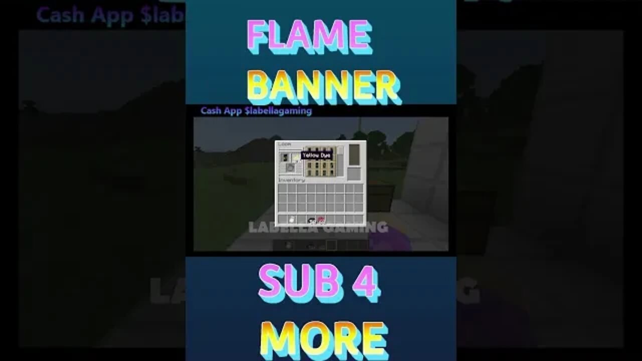 Minecraft: Flame Banner