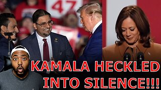 Kamala HECKED INTO SILENCE As Liberals SEETHE CRYING SEXISM Over Michigan Muslims Endorsing Trump!