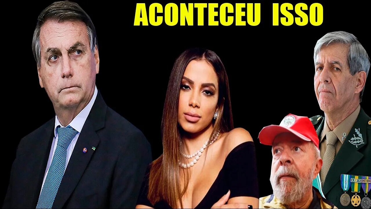 AGORA! Bolsonaro a Quadrilha quer voltar e Alerta / Anitta está Desesperada / Lula Reconhece Derrota