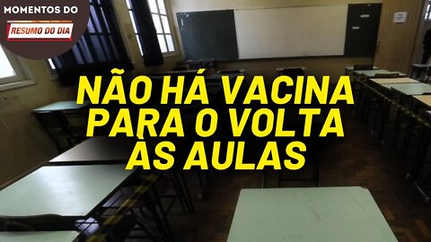 Governo de São Paulo não vai exigir vacina para crianças pois…não tem vacina | Momentos