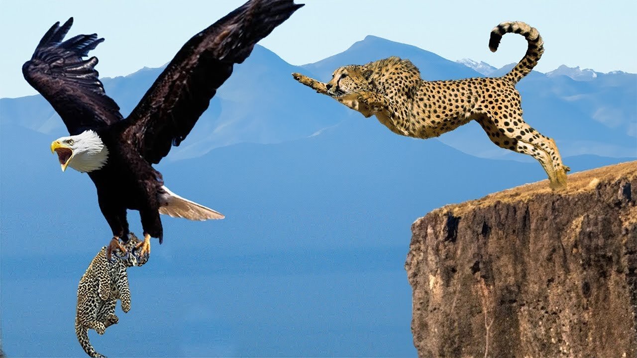 Thelebbagle kidnapped the leopard cub Right in front of the mother & the Revenge was fierce.