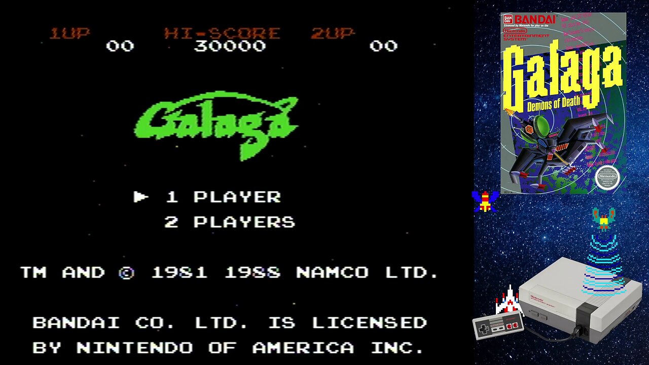 Galaga: Demons of Death (Nintendo Entertainment System)