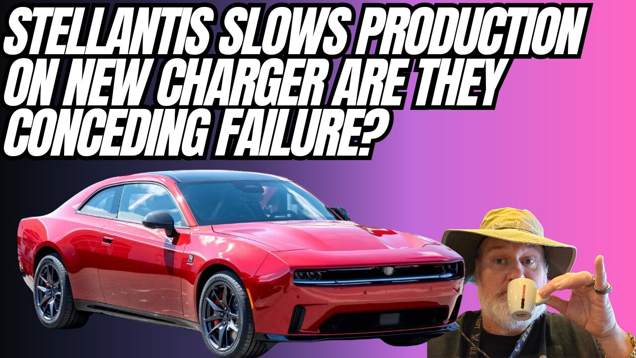 Stellantis Knows The Charger WILL Not Sell Slows Production Way Down