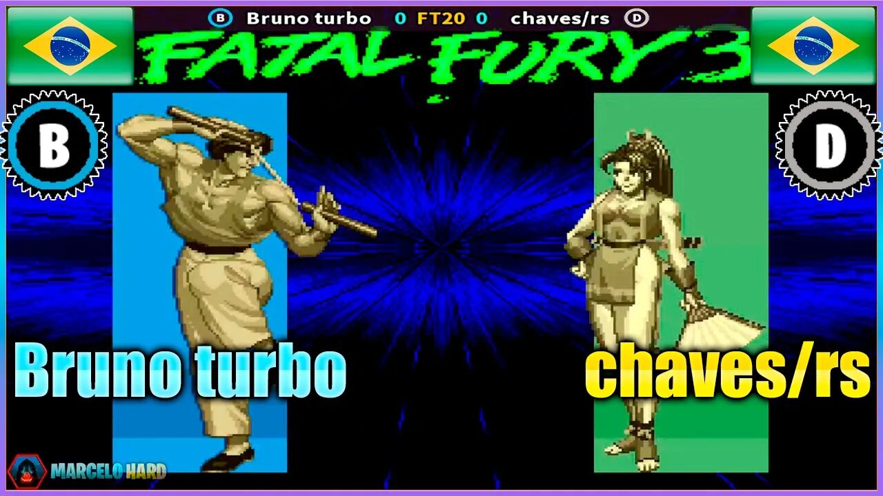 Fatal Fury 3 (Bruno turbo Vs. chaves/rs) [Brazil Vs. Brazil]