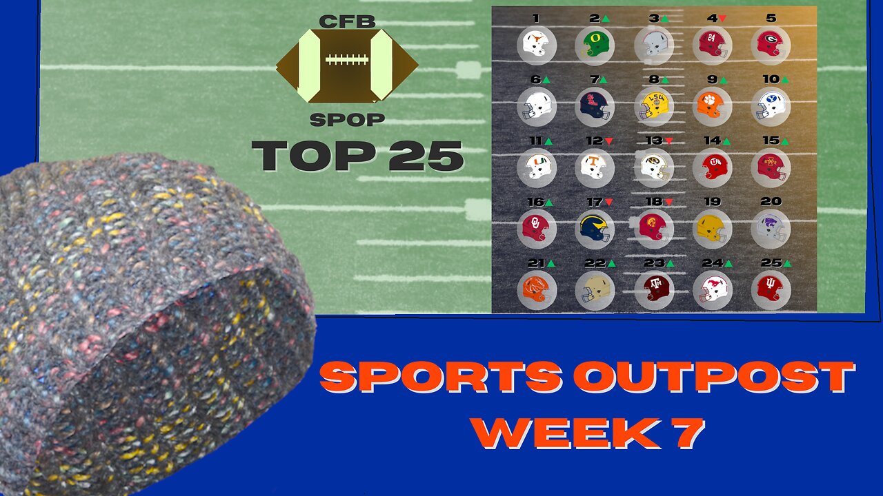 SMU Drops Back In, Who Drops Out? YOURSPORTSPOUTPOST!!! Week 7 Top 25