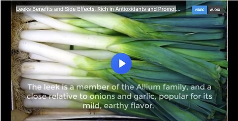 Leeks Benefits and Side Effects, Rich in Antioxidants and Promote Healthy Digestion