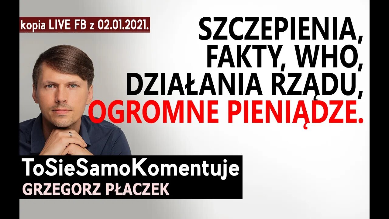 Szczepienia, fakty, WHO, działania rządu, pieniądze... Ogromne pieniądze.