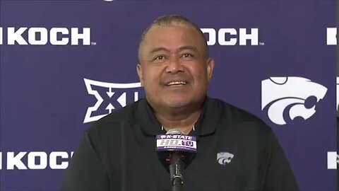 Kansas State Football | Mike Tuiasosopo Press Conference | August 19, 2020