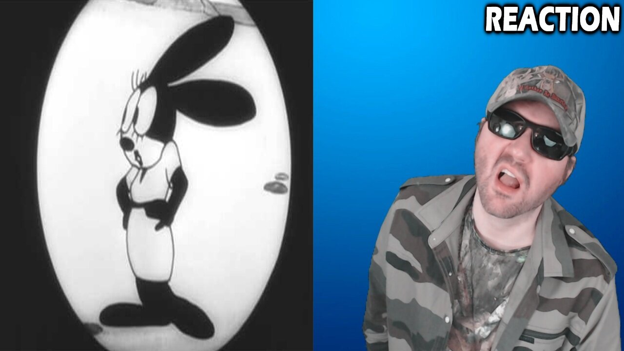 1927 Oswald The Lucky Rabbit All Wet (Walt Disney) REACTION!!! (BBT)