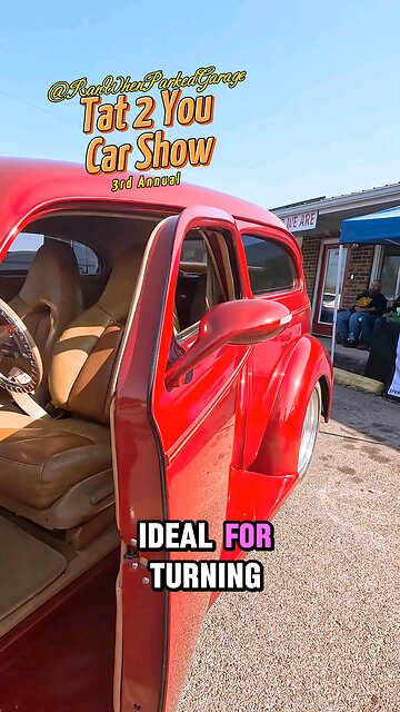 🔥 Classic 1936 Chevrolet Street Rod at the 3rd Annual Tat 2 You Car Show 🚗 | Excelsior Springs, MO