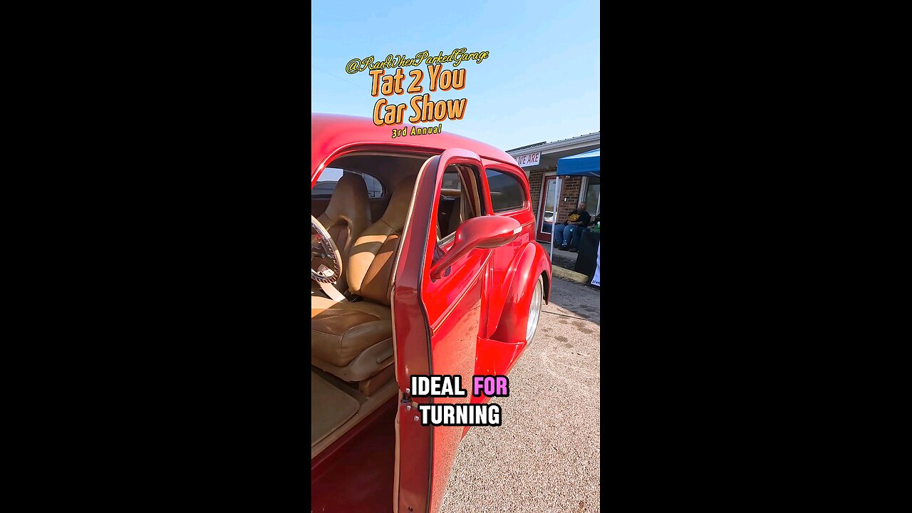 🔥 Classic 1936 Chevrolet Street Rod at the 3rd Annual Tat 2 You Car Show 🚗 | Excelsior Springs, MO