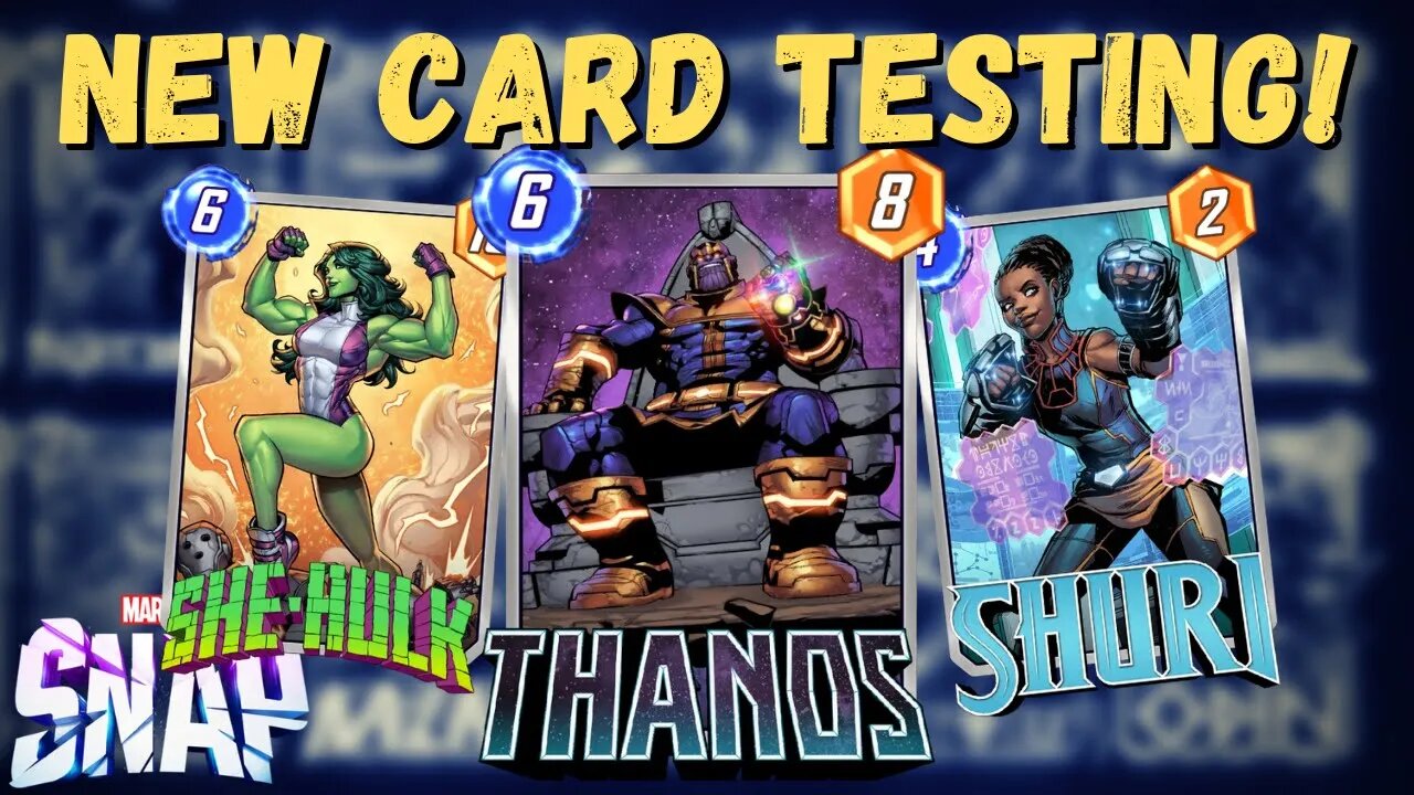 Thanos, She-Hulk, and Shuri, Oh Baby! | Marvel Snap Stream