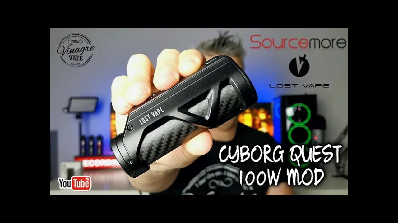 [PT] Lost Vape Cyborg Quest 100w Mod