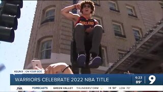 Warriors celebrate 2022 NBA Championship