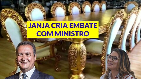 JANJA CRIA EMBATE COM MINISTRO DE LULA E MAIS.