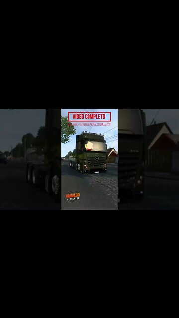 ▶️Mercedes Bens Actros Rebaixado #shorts