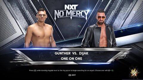 WWE 2k24 Gunther vs Dijak