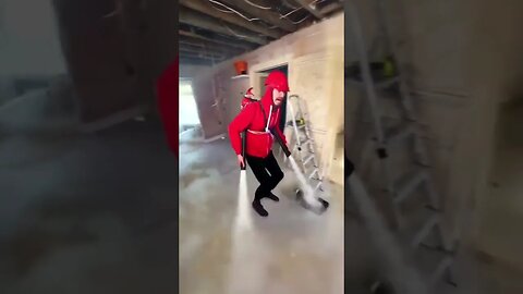 Friends recreated The Avengers at a construction site using scrap