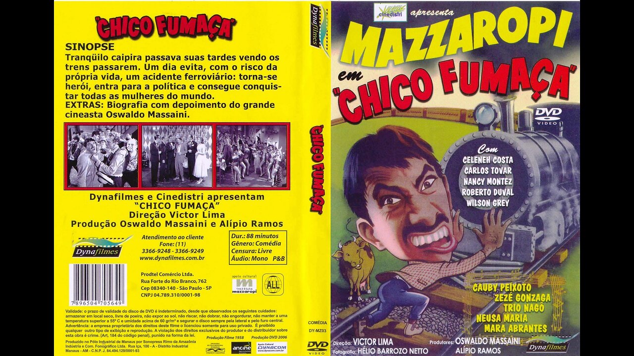 Mazzaropi Chico Fumaça 1956