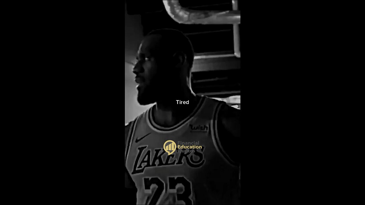 Tired Is Only In The Mind - Lebron James