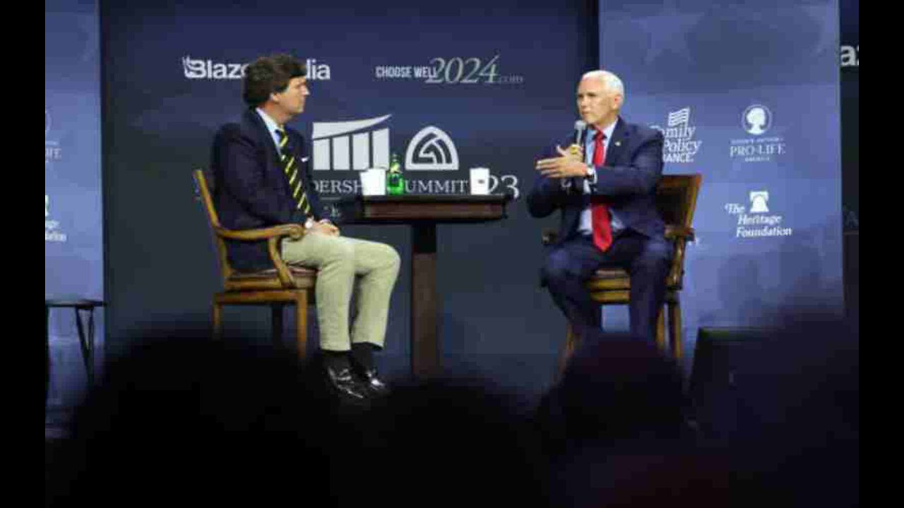 Mike Pence And Tucker Carlson Clash In Heated Interview