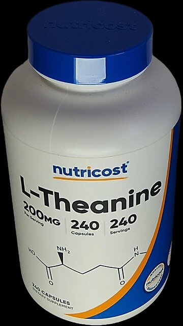 Nutricost L-Theanine 200mg, 240 Capsules #ltheanine
