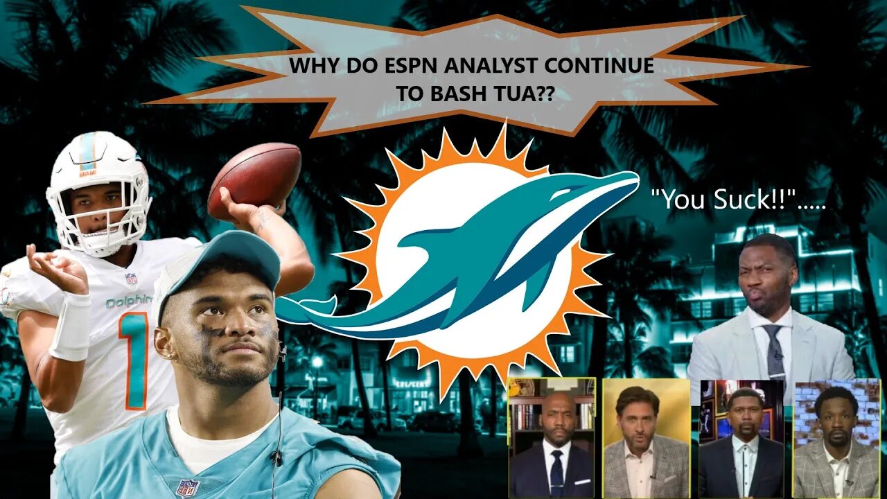 🤔 Why Does Tua Tagovailoa Get So Much Heat From ESPN Analyst?