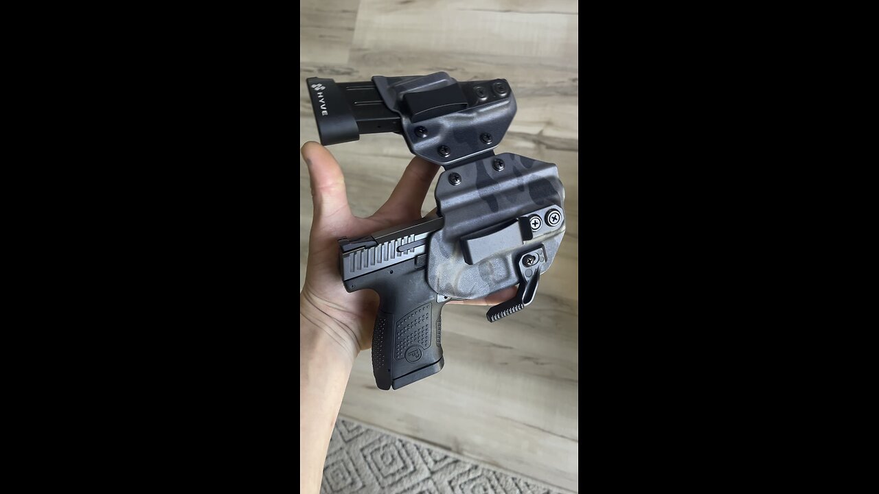 CZ P-10S and Vedder Holster