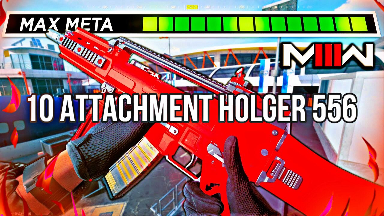 This 10 Attachment Holger 556 is better then the MCW! | MW3 NEW META BEST AR CLASS (74 Kills)