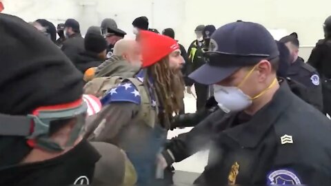 Alleged Trump supporters manage to breakthrough four defence layers at Capitol Hill.