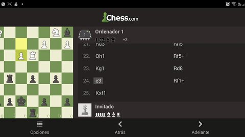 CHESS: Jugada 01 | Entretenimiento Digital 3.0