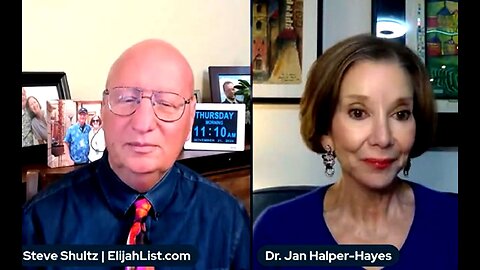 DR. JAN HALPER-HAYES with STEVE SHULTZ