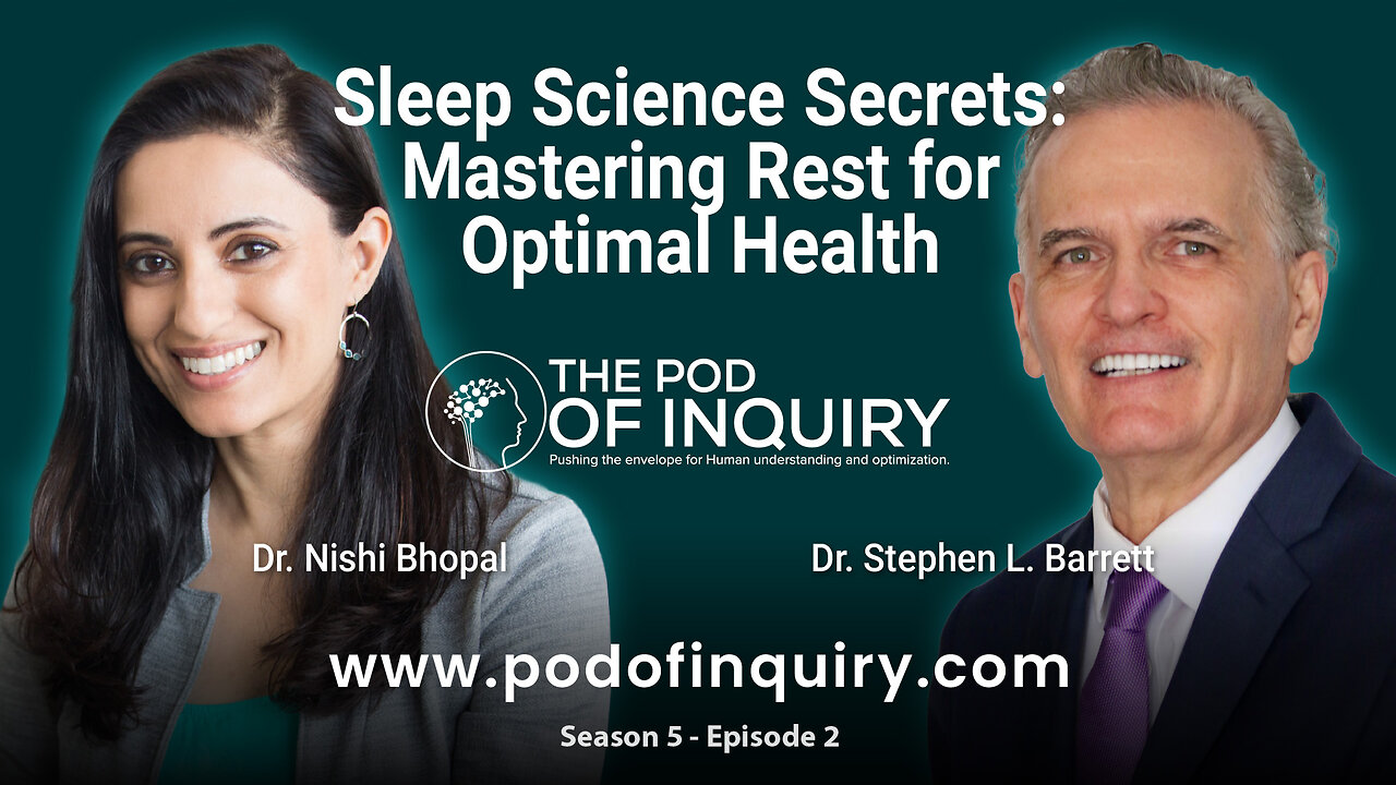 Sleep Science Secrets: Dr. Nishi Bhopal on Mastering Rest for Optimal Health