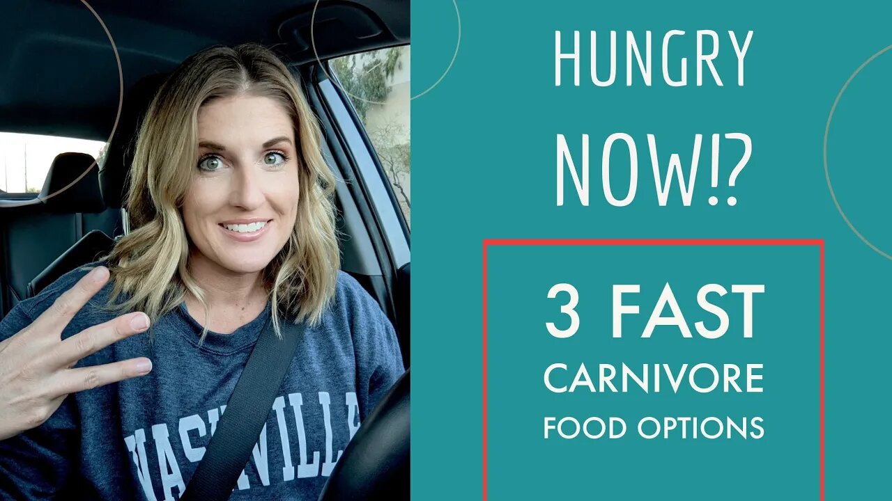 3 FAST Carnivore Food Options