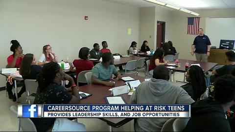 CareerSource Program helping at risk teens prepare for the future