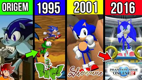 Aparições do Sonic em outros JOGOS #shorts