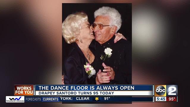 Drapey Santoro turns 95