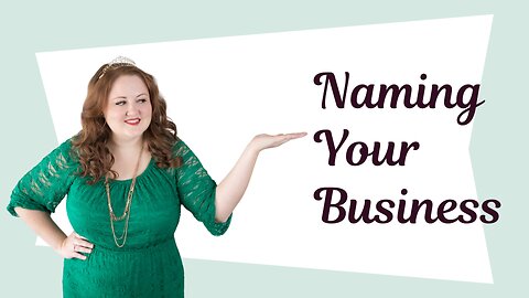 Naming your business