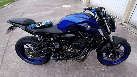 Yamaha Mt-07 Race Blue 2019, adoro esta menina.